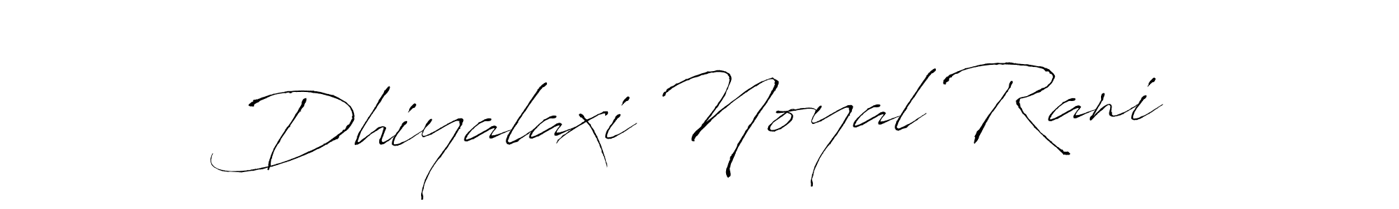 The best way (Antro_Vectra) to make a short signature is to pick only two or three words in your name. The name Dhiyalaxi Noyal Rani include a total of six letters. For converting this name. Dhiyalaxi Noyal Rani signature style 6 images and pictures png