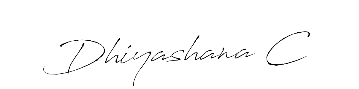 Antro_Vectra is a professional signature style that is perfect for those who want to add a touch of class to their signature. It is also a great choice for those who want to make their signature more unique. Get Dhiyashana C name to fancy signature for free. Dhiyashana C signature style 6 images and pictures png