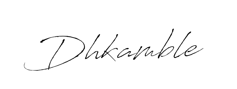Make a beautiful signature design for name Dhkamble. Use this online signature maker to create a handwritten signature for free. Dhkamble signature style 6 images and pictures png