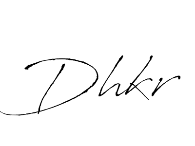 You should practise on your own different ways (Antro_Vectra) to write your name (Dhkr) in signature. don't let someone else do it for you. Dhkr signature style 6 images and pictures png