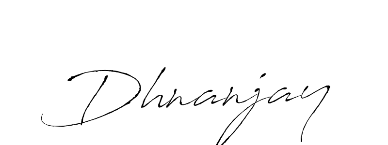 How to make Dhnanjay signature? Antro_Vectra is a professional autograph style. Create handwritten signature for Dhnanjay name. Dhnanjay signature style 6 images and pictures png