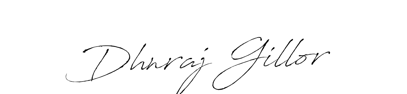 It looks lik you need a new signature style for name Dhnraj Gillor. Design unique handwritten (Antro_Vectra) signature with our free signature maker in just a few clicks. Dhnraj Gillor signature style 6 images and pictures png