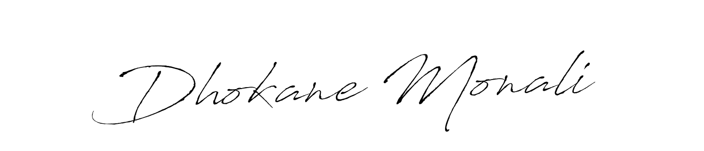 Make a beautiful signature design for name Dhokane Monali. Use this online signature maker to create a handwritten signature for free. Dhokane Monali signature style 6 images and pictures png