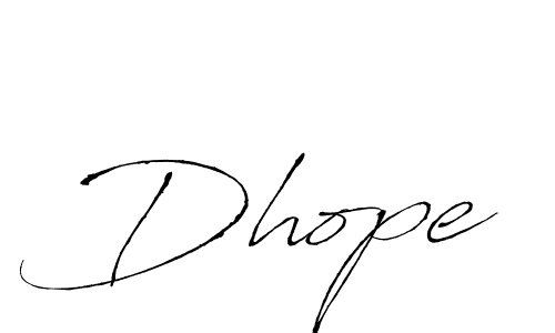 Also You can easily find your signature by using the search form. We will create Dhope name handwritten signature images for you free of cost using Antro_Vectra sign style. Dhope signature style 6 images and pictures png