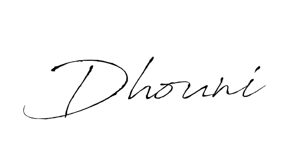 Antro_Vectra is a professional signature style that is perfect for those who want to add a touch of class to their signature. It is also a great choice for those who want to make their signature more unique. Get Dhouni name to fancy signature for free. Dhouni signature style 6 images and pictures png