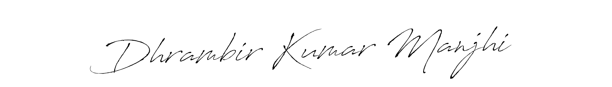 Once you've used our free online signature maker to create your best signature Antro_Vectra style, it's time to enjoy all of the benefits that Dhrambir Kumar Manjhi name signing documents. Dhrambir Kumar Manjhi signature style 6 images and pictures png