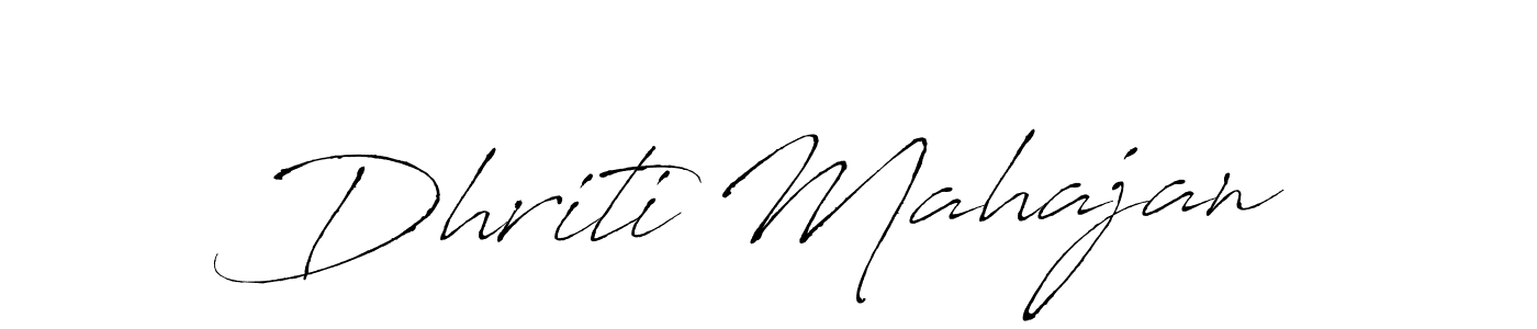 Here are the top 10 professional signature styles for the name Dhriti Mahajan. These are the best autograph styles you can use for your name. Dhriti Mahajan signature style 6 images and pictures png