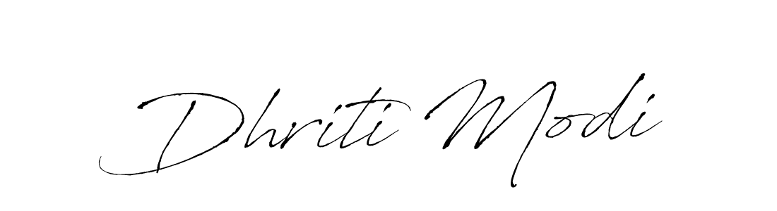 Use a signature maker to create a handwritten signature online. With this signature software, you can design (Antro_Vectra) your own signature for name Dhriti Modi. Dhriti Modi signature style 6 images and pictures png