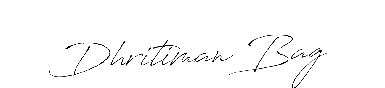 The best way (Antro_Vectra) to make a short signature is to pick only two or three words in your name. The name Dhritiman Bag include a total of six letters. For converting this name. Dhritiman Bag signature style 6 images and pictures png
