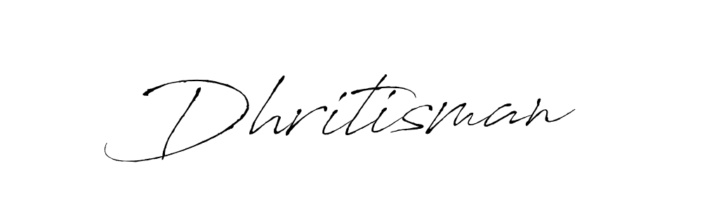 You should practise on your own different ways (Antro_Vectra) to write your name (Dhritisman) in signature. don't let someone else do it for you. Dhritisman signature style 6 images and pictures png