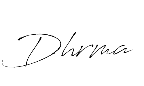 How to make Dhrma name signature. Use Antro_Vectra style for creating short signs online. This is the latest handwritten sign. Dhrma signature style 6 images and pictures png