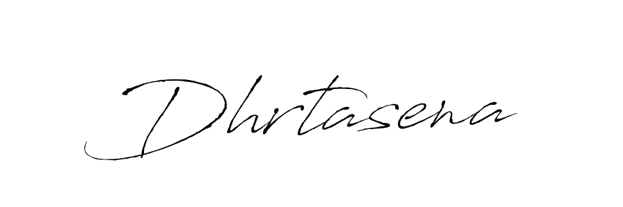 Make a beautiful signature design for name Dhrtasena. With this signature (Antro_Vectra) style, you can create a handwritten signature for free. Dhrtasena signature style 6 images and pictures png