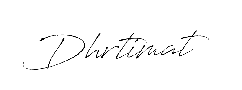 Design your own signature with our free online signature maker. With this signature software, you can create a handwritten (Antro_Vectra) signature for name Dhrtimat. Dhrtimat signature style 6 images and pictures png