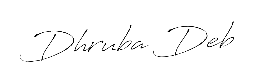 if you are searching for the best signature style for your name Dhruba Deb. so please give up your signature search. here we have designed multiple signature styles  using Antro_Vectra. Dhruba Deb signature style 6 images and pictures png