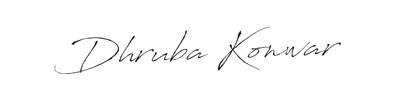 Dhruba Konwar stylish signature style. Best Handwritten Sign (Antro_Vectra) for my name. Handwritten Signature Collection Ideas for my name Dhruba Konwar. Dhruba Konwar signature style 6 images and pictures png