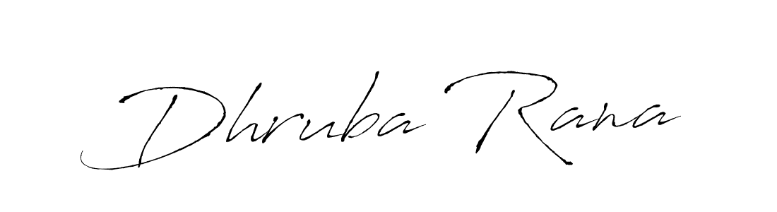 You should practise on your own different ways (Antro_Vectra) to write your name (Dhruba Rana) in signature. don't let someone else do it for you. Dhruba Rana signature style 6 images and pictures png