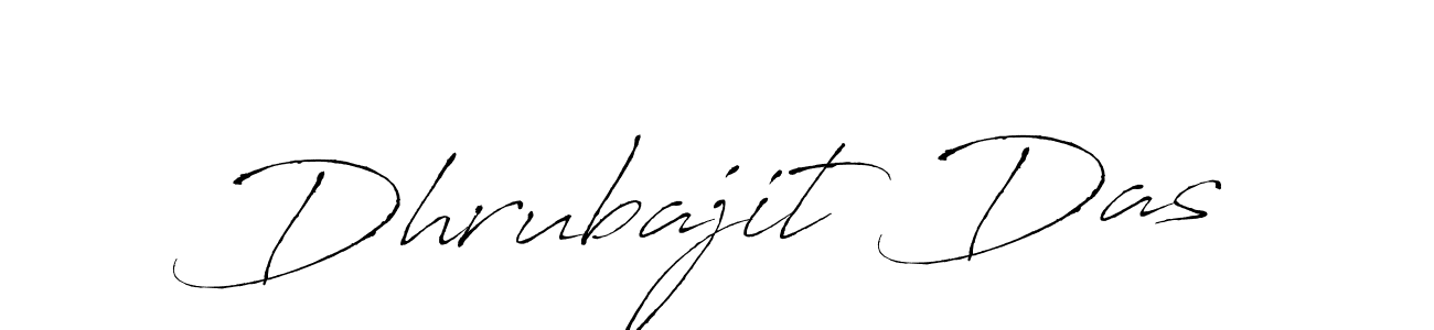 How to make Dhrubajit Das name signature. Use Antro_Vectra style for creating short signs online. This is the latest handwritten sign. Dhrubajit Das signature style 6 images and pictures png