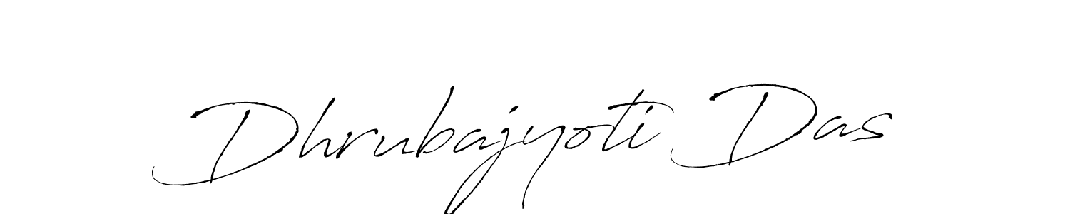 How to make Dhrubajyoti Das name signature. Use Antro_Vectra style for creating short signs online. This is the latest handwritten sign. Dhrubajyoti Das signature style 6 images and pictures png