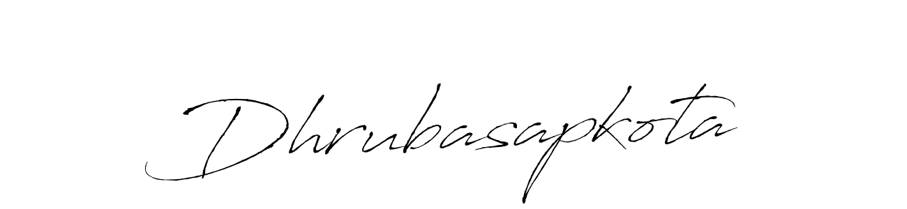 Use a signature maker to create a handwritten signature online. With this signature software, you can design (Antro_Vectra) your own signature for name Dhrubasapkota. Dhrubasapkota signature style 6 images and pictures png