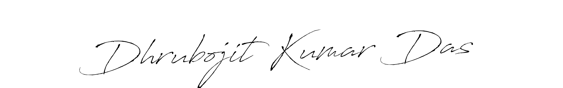 How to make Dhrubojit Kumar Das name signature. Use Antro_Vectra style for creating short signs online. This is the latest handwritten sign. Dhrubojit Kumar Das signature style 6 images and pictures png