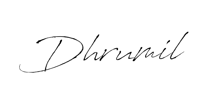 Once you've used our free online signature maker to create your best signature Antro_Vectra style, it's time to enjoy all of the benefits that Dhrumil name signing documents. Dhrumil signature style 6 images and pictures png