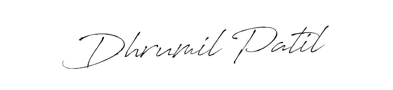 Best and Professional Signature Style for Dhrumil Patil. Antro_Vectra Best Signature Style Collection. Dhrumil Patil signature style 6 images and pictures png