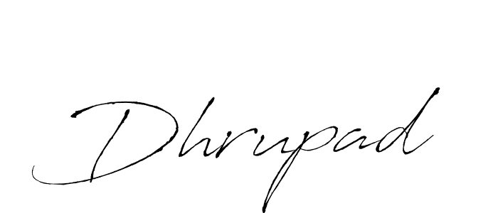 Antro_Vectra is a professional signature style that is perfect for those who want to add a touch of class to their signature. It is also a great choice for those who want to make their signature more unique. Get Dhrupad name to fancy signature for free. Dhrupad signature style 6 images and pictures png