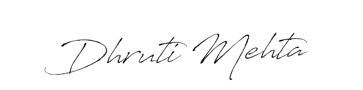 See photos of Dhruti Mehta official signature by Spectra . Check more albums & portfolios. Read reviews & check more about Antro_Vectra font. Dhruti Mehta signature style 6 images and pictures png