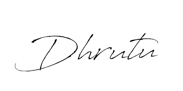 Also You can easily find your signature by using the search form. We will create Dhrutu name handwritten signature images for you free of cost using Antro_Vectra sign style. Dhrutu signature style 6 images and pictures png