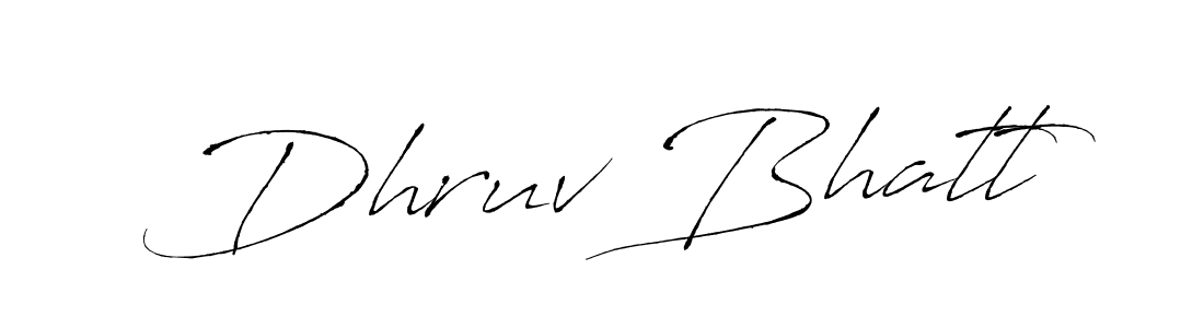 Best and Professional Signature Style for Dhruv Bhatt. Antro_Vectra Best Signature Style Collection. Dhruv Bhatt signature style 6 images and pictures png