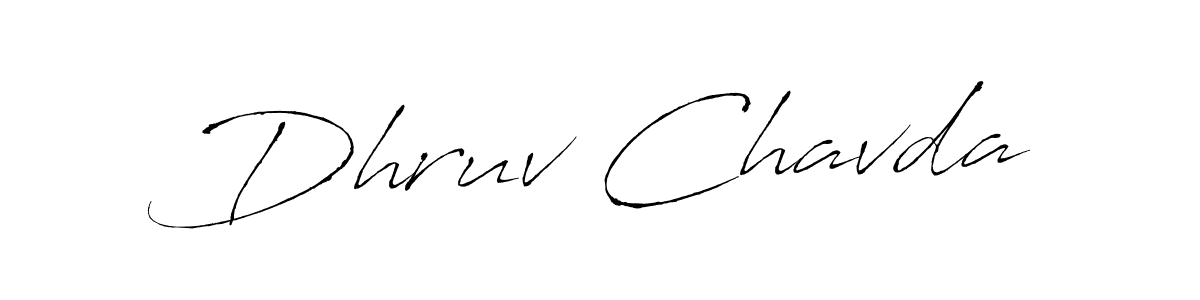 Also You can easily find your signature by using the search form. We will create Dhruv Chavda name handwritten signature images for you free of cost using Antro_Vectra sign style. Dhruv Chavda signature style 6 images and pictures png
