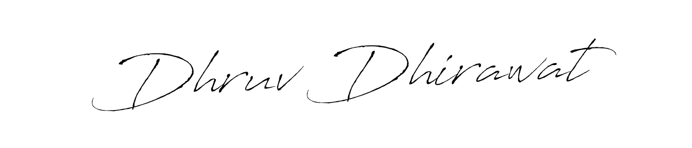 Also You can easily find your signature by using the search form. We will create Dhruv Dhirawat name handwritten signature images for you free of cost using Antro_Vectra sign style. Dhruv Dhirawat signature style 6 images and pictures png