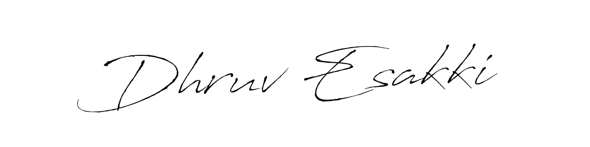 Also You can easily find your signature by using the search form. We will create Dhruv Esakki name handwritten signature images for you free of cost using Antro_Vectra sign style. Dhruv Esakki signature style 6 images and pictures png