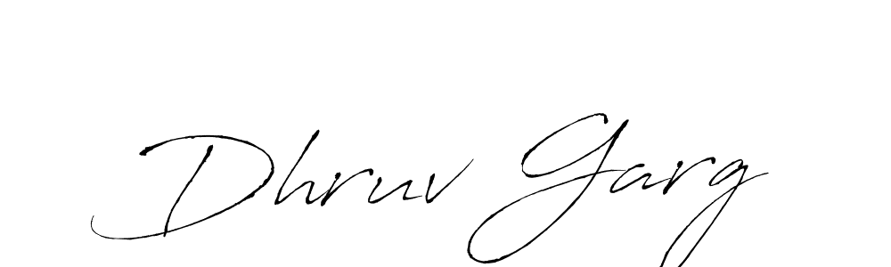 Design your own signature with our free online signature maker. With this signature software, you can create a handwritten (Antro_Vectra) signature for name Dhruv Garg. Dhruv Garg signature style 6 images and pictures png