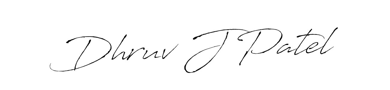 Make a beautiful signature design for name Dhruv J Patel. Use this online signature maker to create a handwritten signature for free. Dhruv J Patel signature style 6 images and pictures png