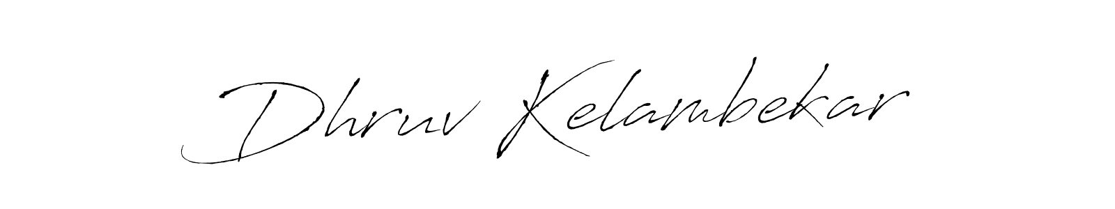 Dhruv Kelambekar stylish signature style. Best Handwritten Sign (Antro_Vectra) for my name. Handwritten Signature Collection Ideas for my name Dhruv Kelambekar. Dhruv Kelambekar signature style 6 images and pictures png