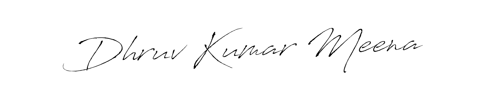 if you are searching for the best signature style for your name Dhruv Kumar Meena. so please give up your signature search. here we have designed multiple signature styles  using Antro_Vectra. Dhruv Kumar Meena signature style 6 images and pictures png