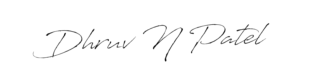 if you are searching for the best signature style for your name Dhruv N Patel. so please give up your signature search. here we have designed multiple signature styles  using Antro_Vectra. Dhruv N Patel signature style 6 images and pictures png