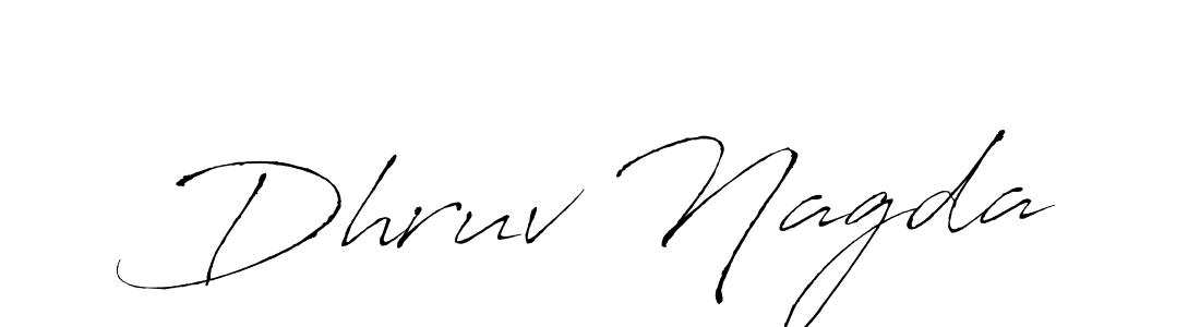 Use a signature maker to create a handwritten signature online. With this signature software, you can design (Antro_Vectra) your own signature for name Dhruv Nagda. Dhruv Nagda signature style 6 images and pictures png