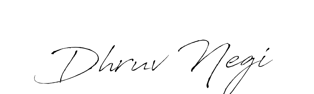 It looks lik you need a new signature style for name Dhruv Negi. Design unique handwritten (Antro_Vectra) signature with our free signature maker in just a few clicks. Dhruv Negi signature style 6 images and pictures png