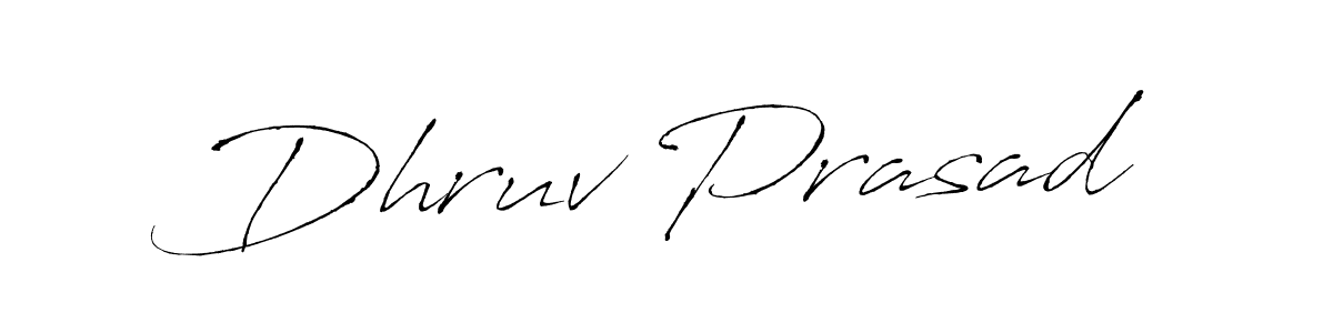 It looks lik you need a new signature style for name Dhruv Prasad. Design unique handwritten (Antro_Vectra) signature with our free signature maker in just a few clicks. Dhruv Prasad signature style 6 images and pictures png