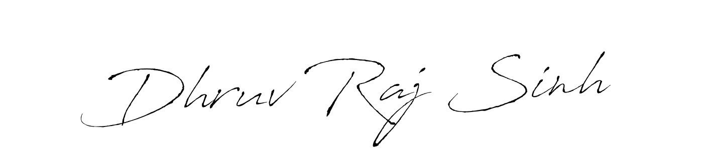Make a short Dhruv Raj Sinh signature style. Manage your documents anywhere anytime using Antro_Vectra. Create and add eSignatures, submit forms, share and send files easily. Dhruv Raj Sinh signature style 6 images and pictures png