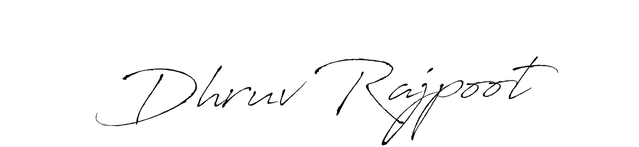 It looks lik you need a new signature style for name Dhruv Rajpoot. Design unique handwritten (Antro_Vectra) signature with our free signature maker in just a few clicks. Dhruv Rajpoot signature style 6 images and pictures png