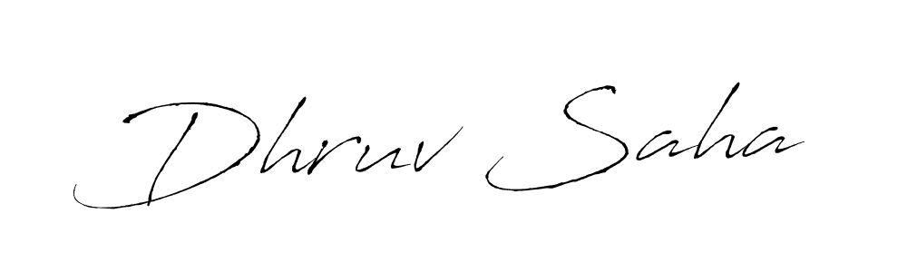 Make a beautiful signature design for name Dhruv Saha. Use this online signature maker to create a handwritten signature for free. Dhruv Saha signature style 6 images and pictures png