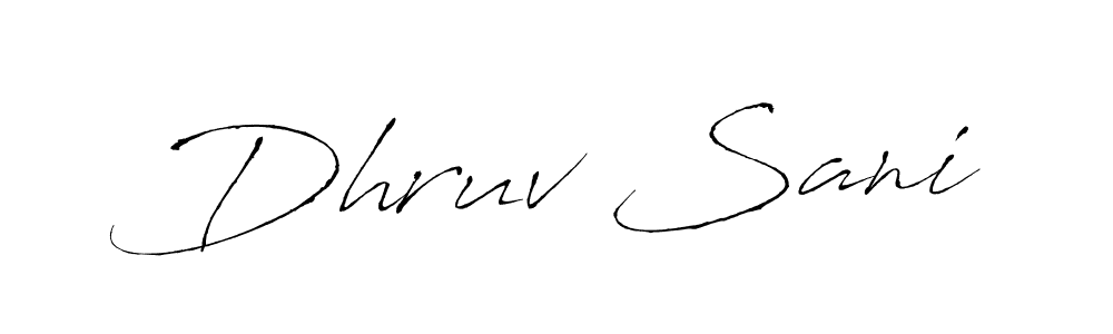 Here are the top 10 professional signature styles for the name Dhruv Sani. These are the best autograph styles you can use for your name. Dhruv Sani signature style 6 images and pictures png