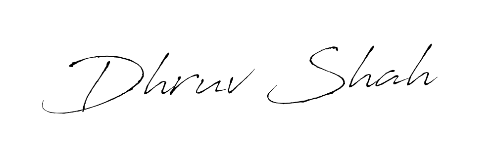 You should practise on your own different ways (Antro_Vectra) to write your name (Dhruv Shah) in signature. don't let someone else do it for you. Dhruv Shah signature style 6 images and pictures png