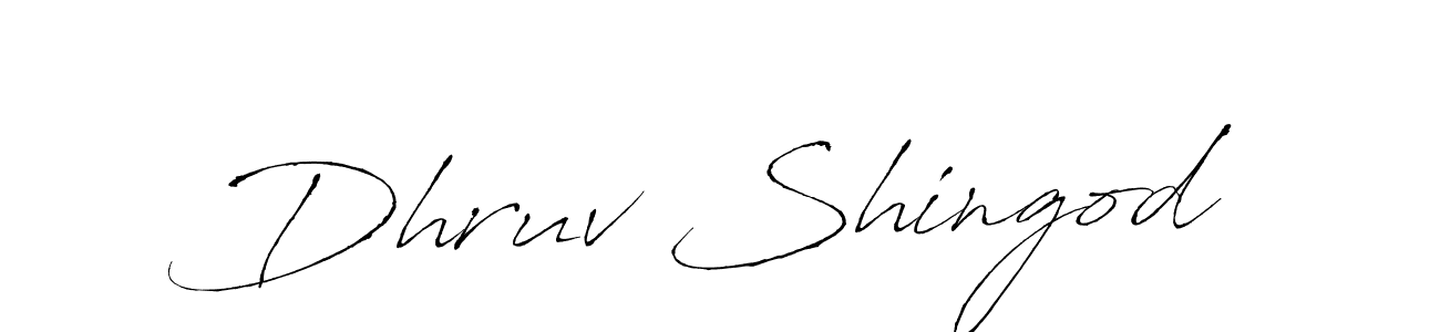 It looks lik you need a new signature style for name Dhruv Shingod. Design unique handwritten (Antro_Vectra) signature with our free signature maker in just a few clicks. Dhruv Shingod signature style 6 images and pictures png