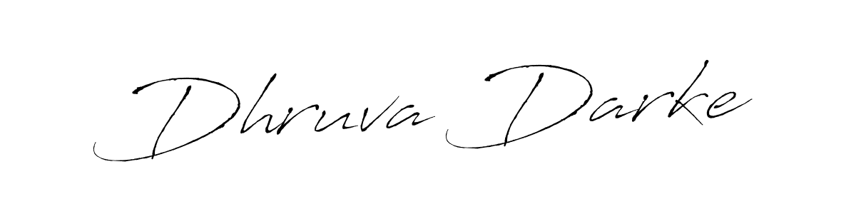 It looks lik you need a new signature style for name Dhruva Darke. Design unique handwritten (Antro_Vectra) signature with our free signature maker in just a few clicks. Dhruva Darke signature style 6 images and pictures png