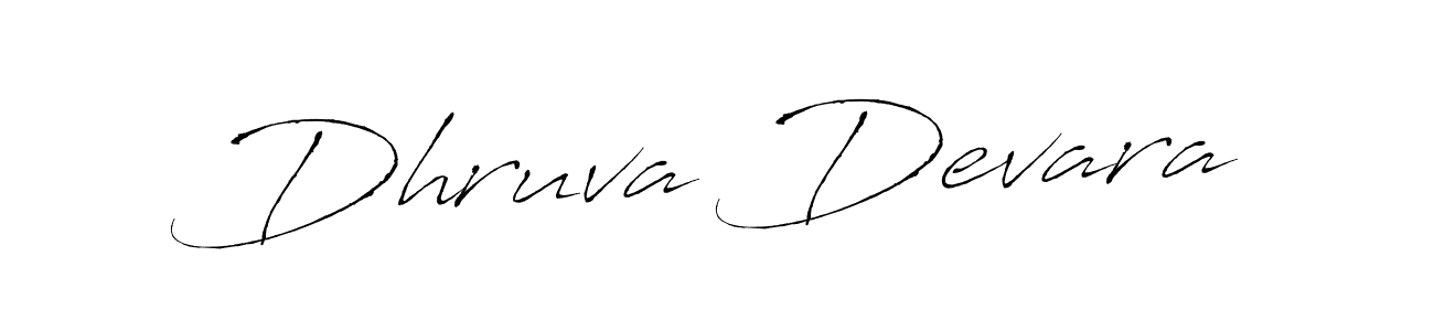 Also You can easily find your signature by using the search form. We will create Dhruva Devara name handwritten signature images for you free of cost using Antro_Vectra sign style. Dhruva Devara signature style 6 images and pictures png