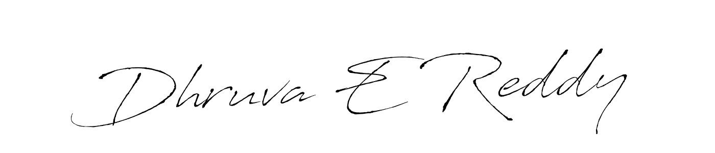 It looks lik you need a new signature style for name Dhruva E Reddy. Design unique handwritten (Antro_Vectra) signature with our free signature maker in just a few clicks. Dhruva E Reddy signature style 6 images and pictures png